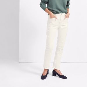 Everlane | NWT modern boyfriend jeans white 26